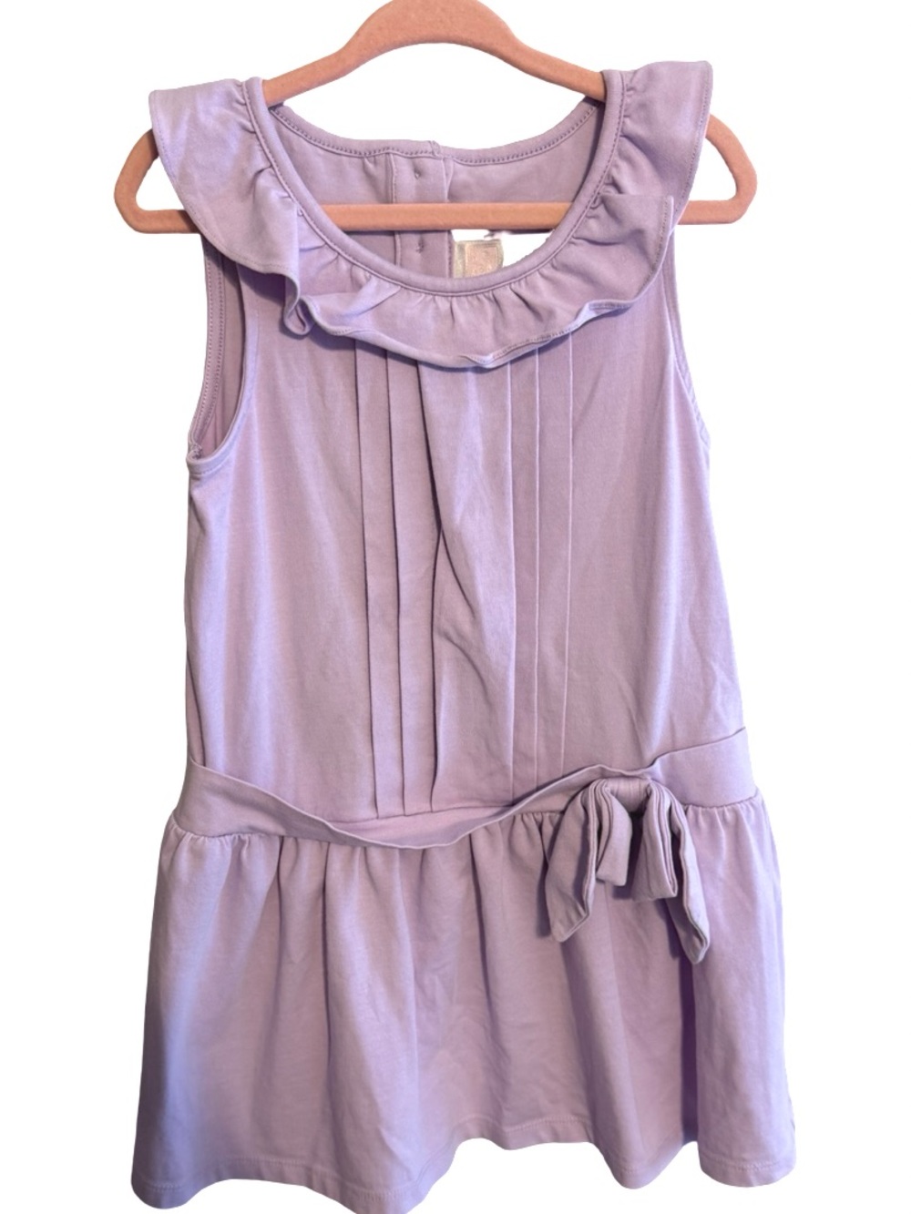 Janie and Jack Lavender Purple Cotton Dress Girls Size 3 NWOT Boutique Dress